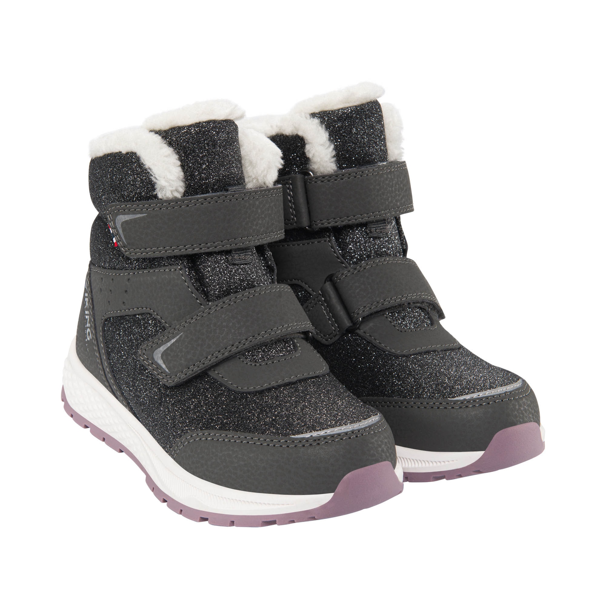 Equip Glitter Warm WP 2V Charcoal/Dusty Pink