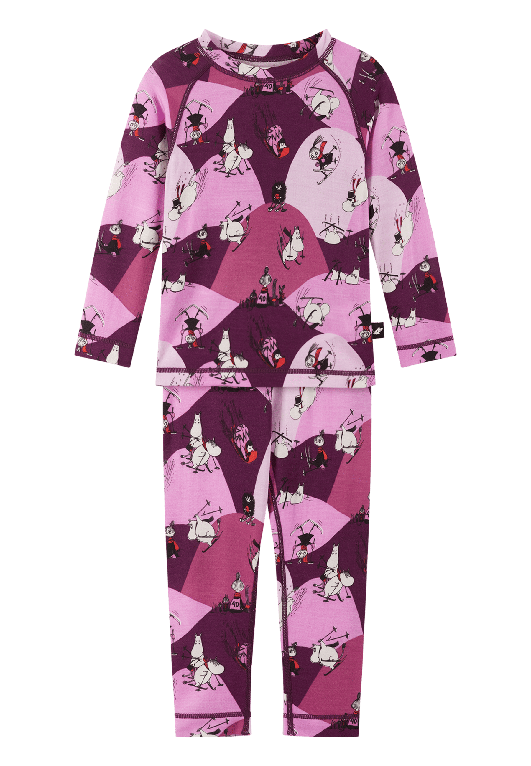 Moomin Trivsam Termisk Sett Rose Pink