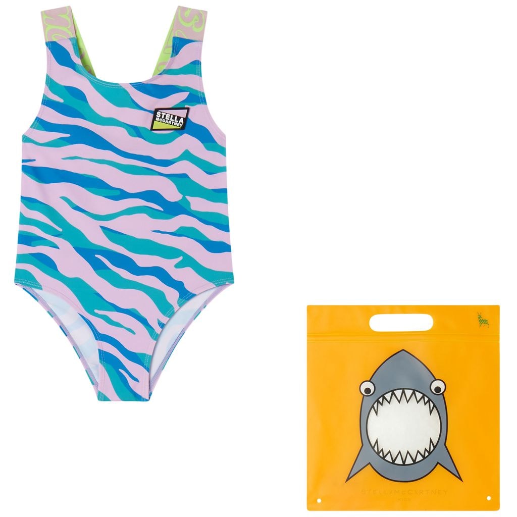 Printed Swimsuit Pink