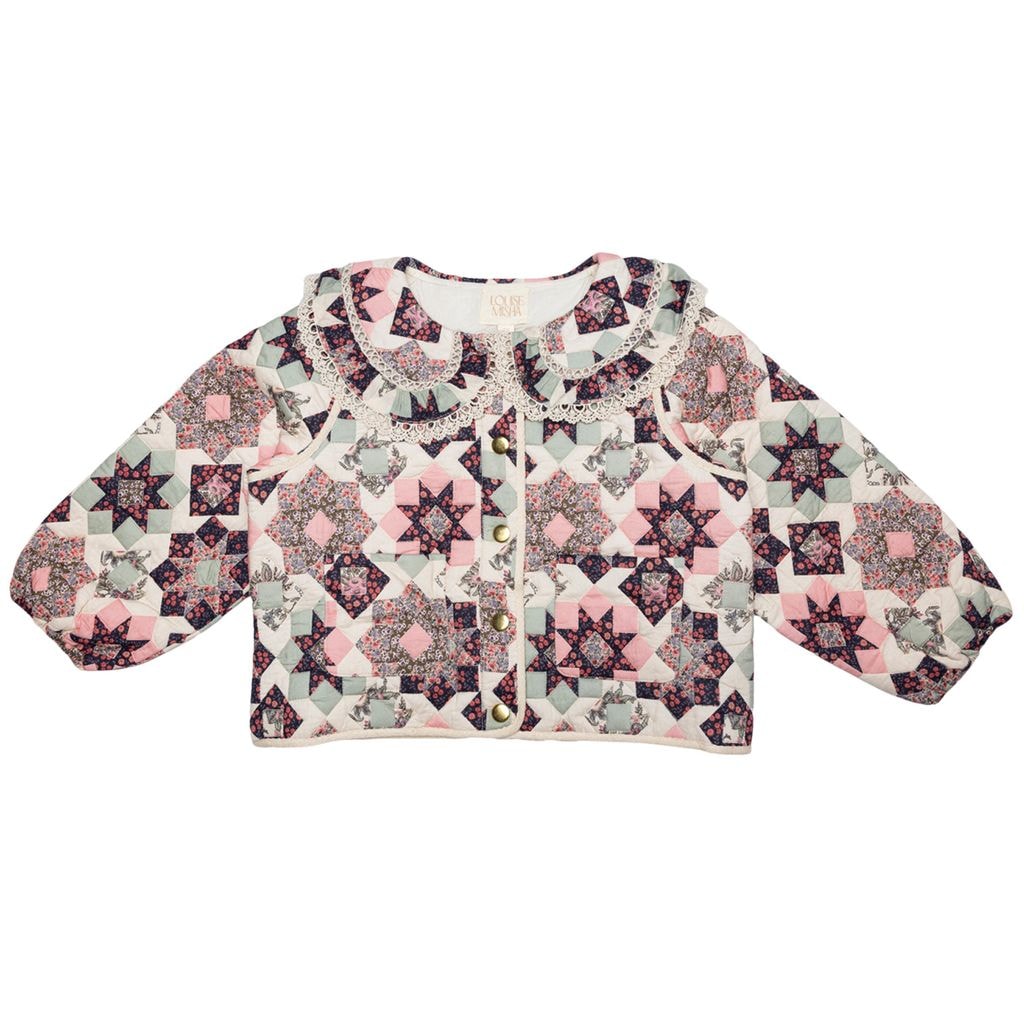 Joulia Jacket Small Star Patchwork