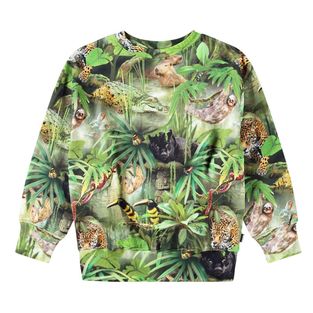Mattis Sweatshirt Jungle Animals