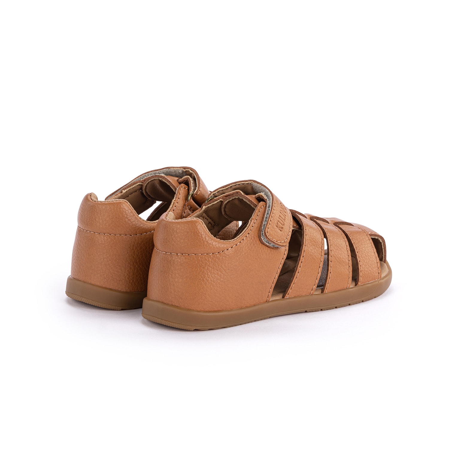 Lyckorna sandaalit Brown