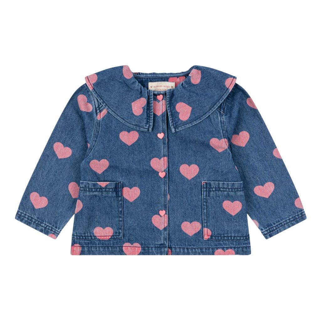 Magot Denim Shirt Gots Bon Coeur Pink