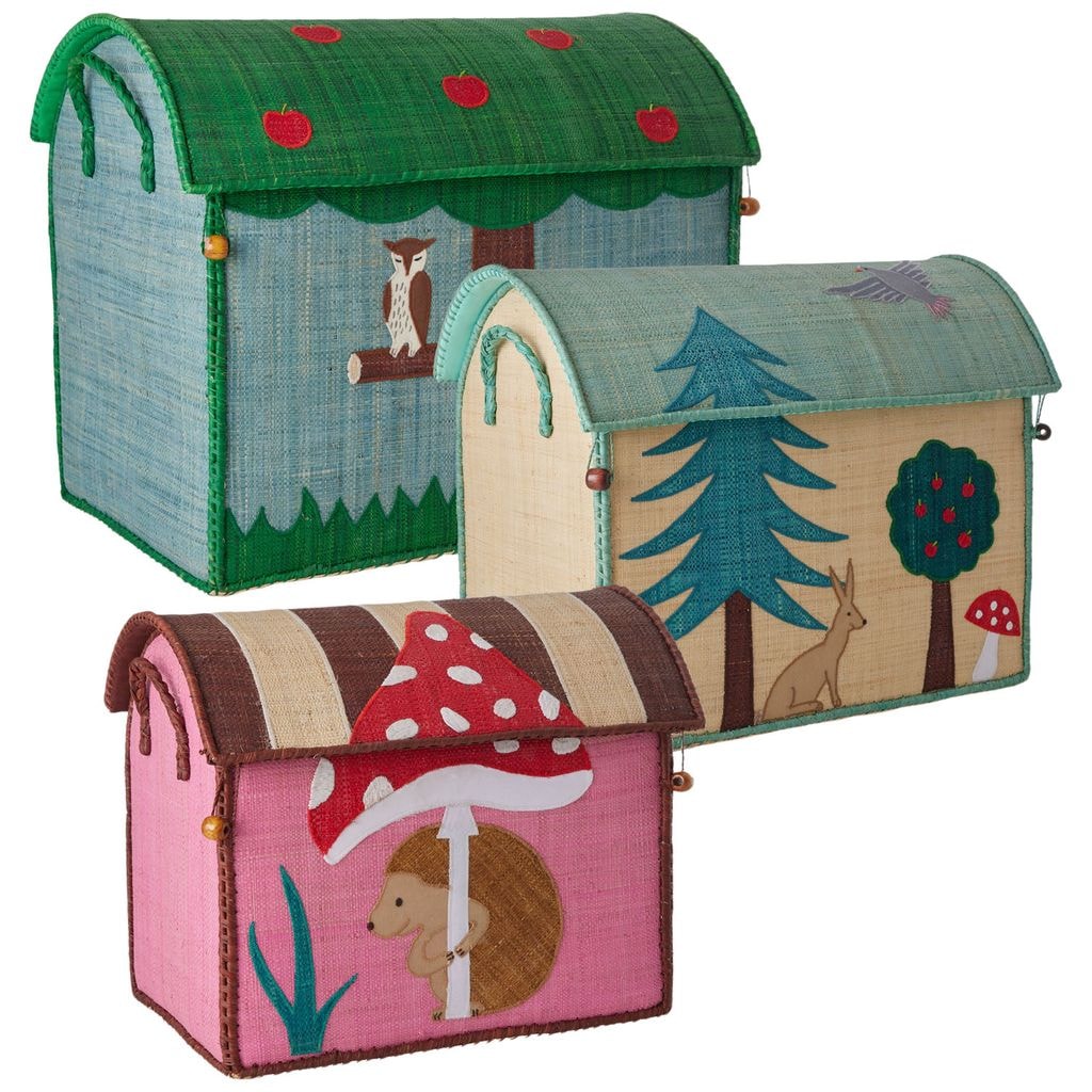 Husformede Kurver I 3-pakning Happy Forest