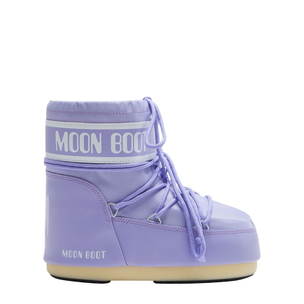 Icon Nylon Snow Boots Lilac