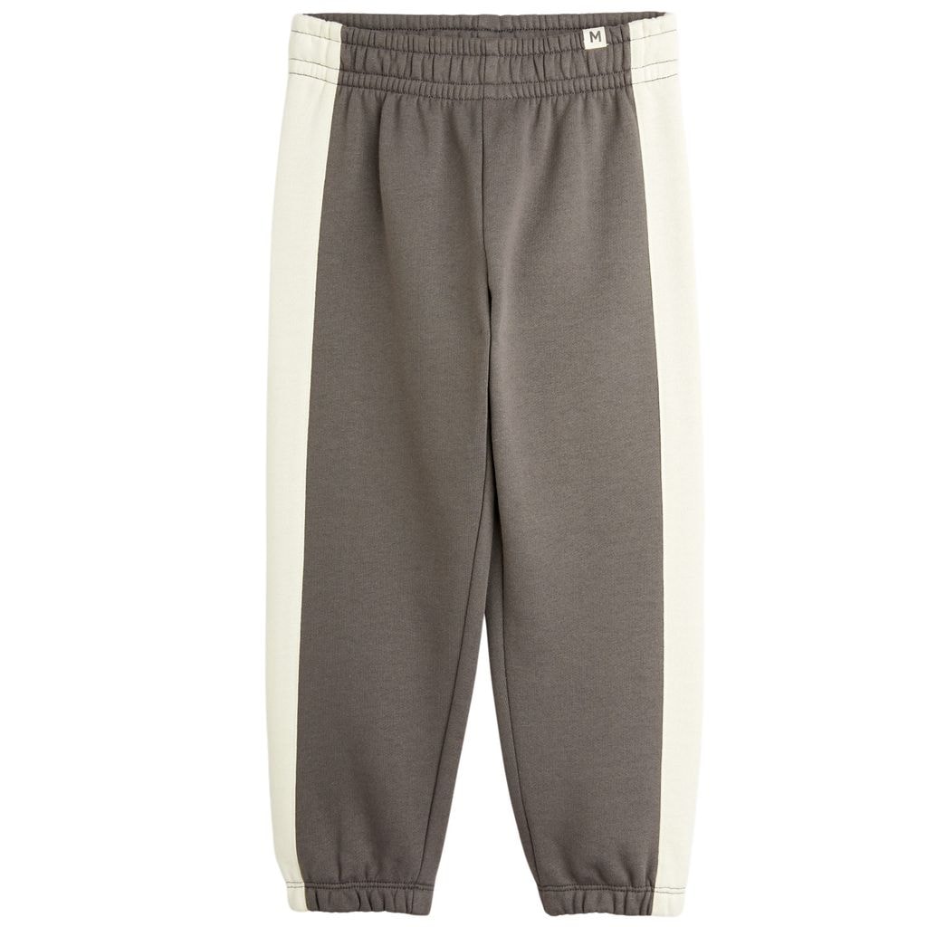 Mini Rodini Society Panel Sweatpants Grey