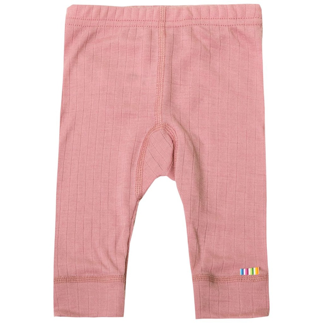 Ull Rib Old Rose Leggings str. 70 cm
