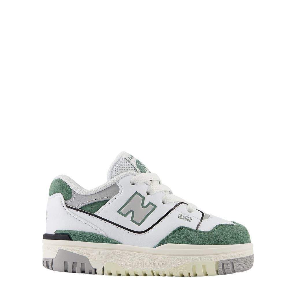 550 Baby Lace Sneakers White