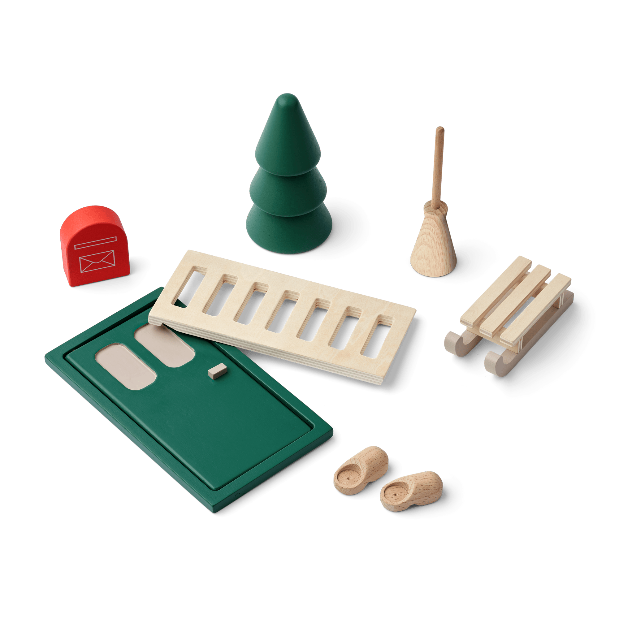 Lena Elverdør Garden Green Multi Mix 