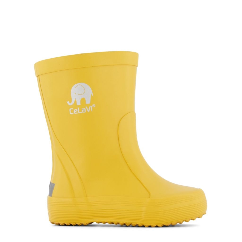 Basic Gummistøvler Solid Mineral Yellow