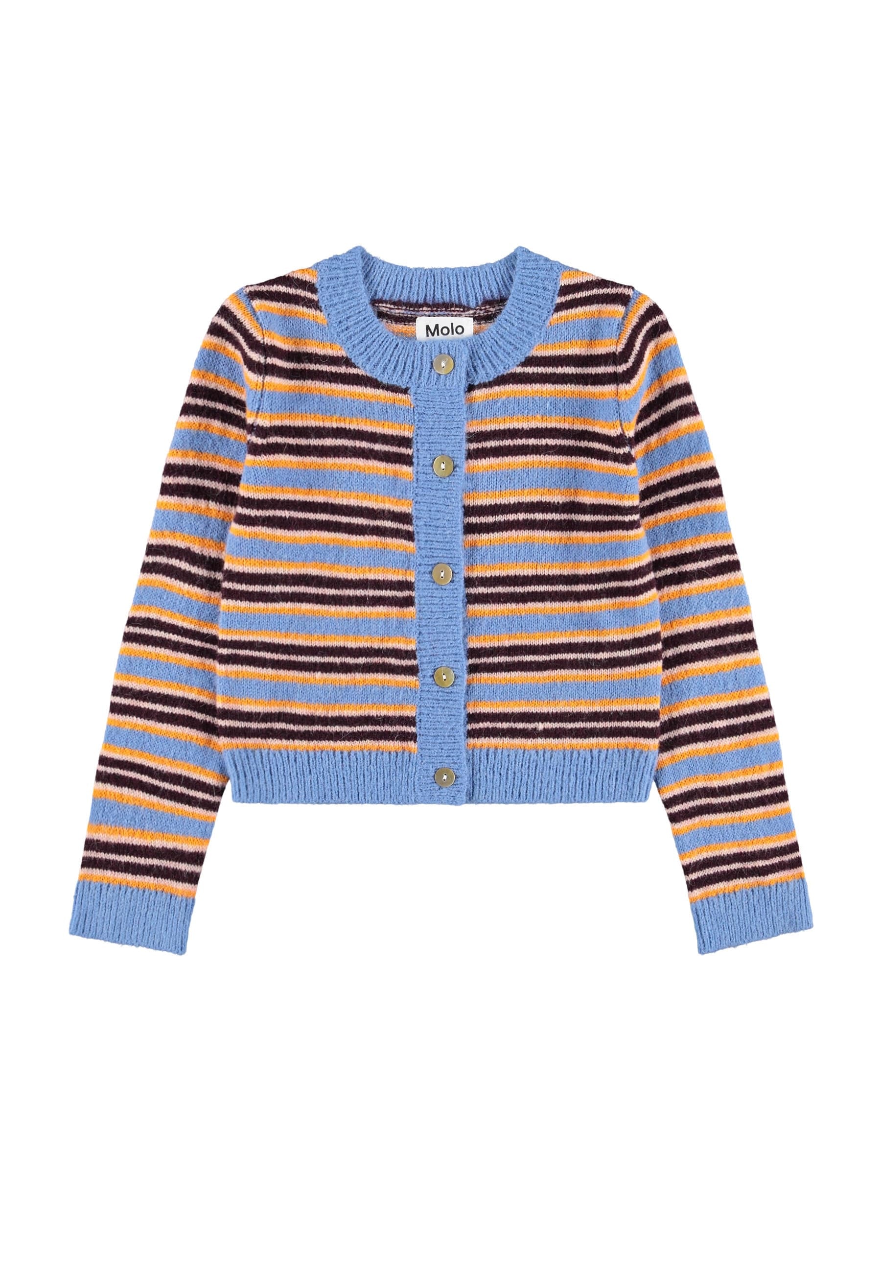 Geraldine Cardigan Sky Stripe