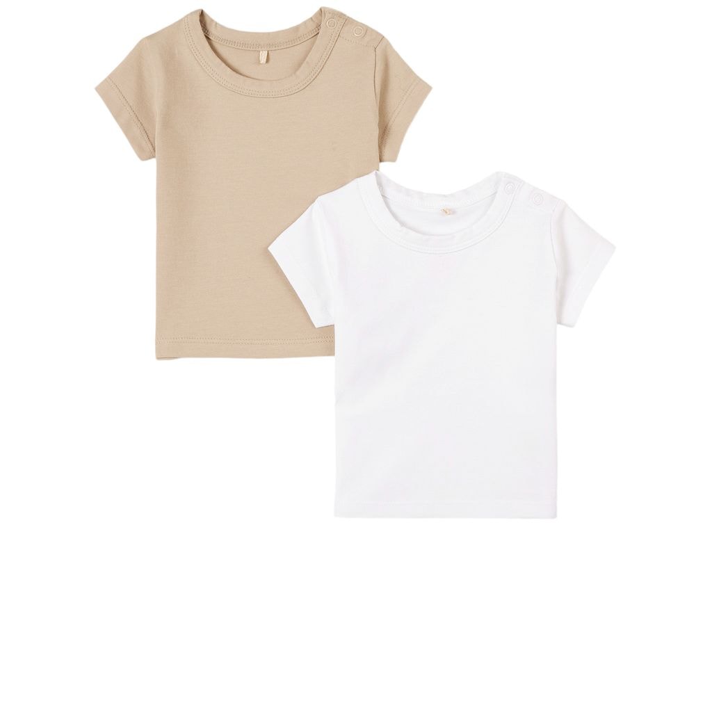 2-Pack T-paidat Hiekanväriset