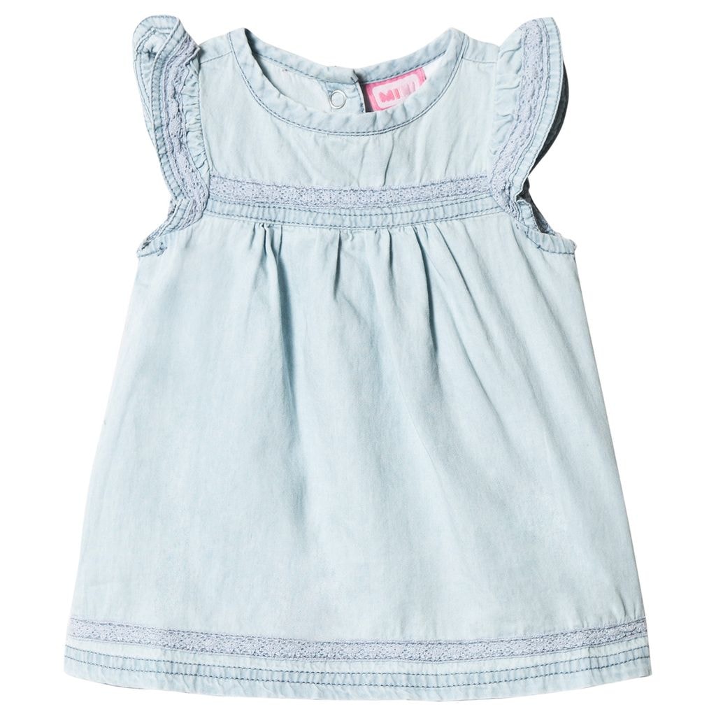 Sleeveless Denim Dress