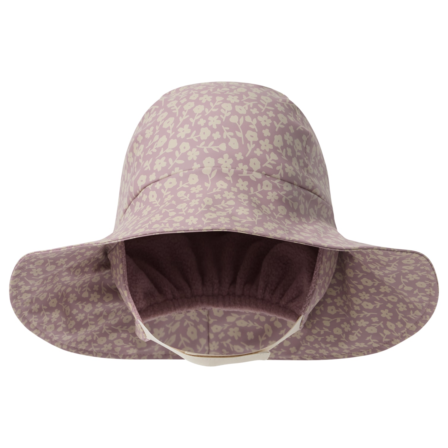 Vasa Rain Hat Mauve Flower 