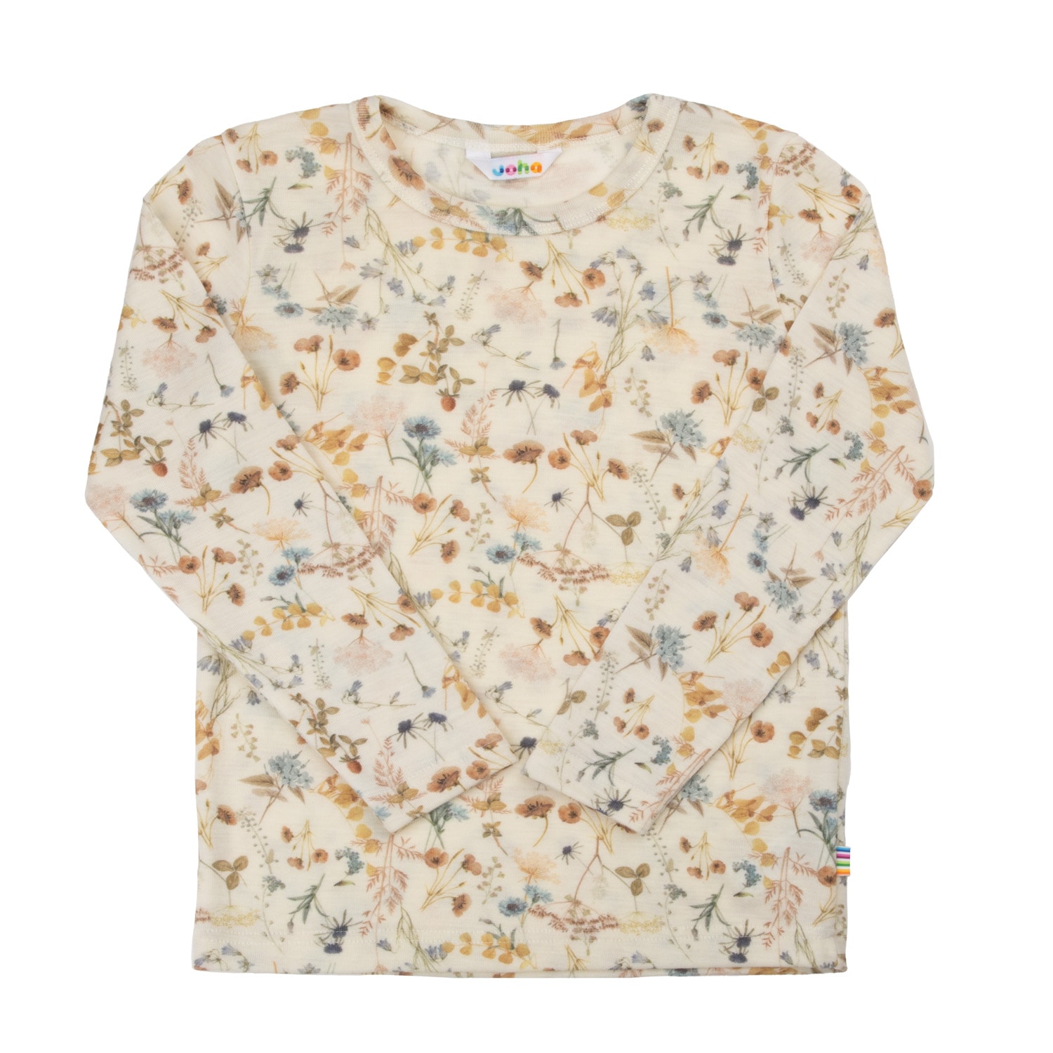 Long-Sleeved Wool Top Off White