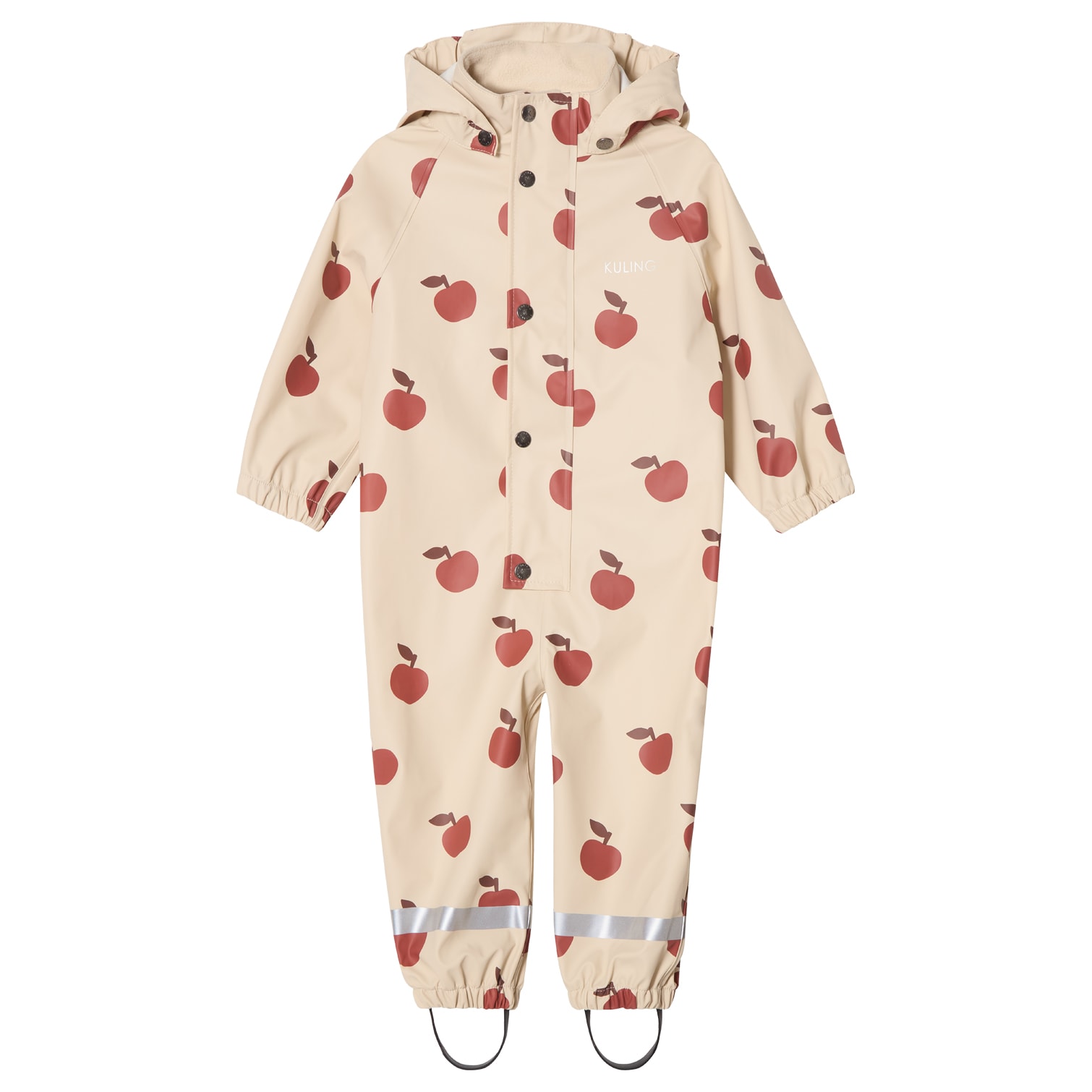 Leeds Recycled Rain Coverall Foggy White Big Apple