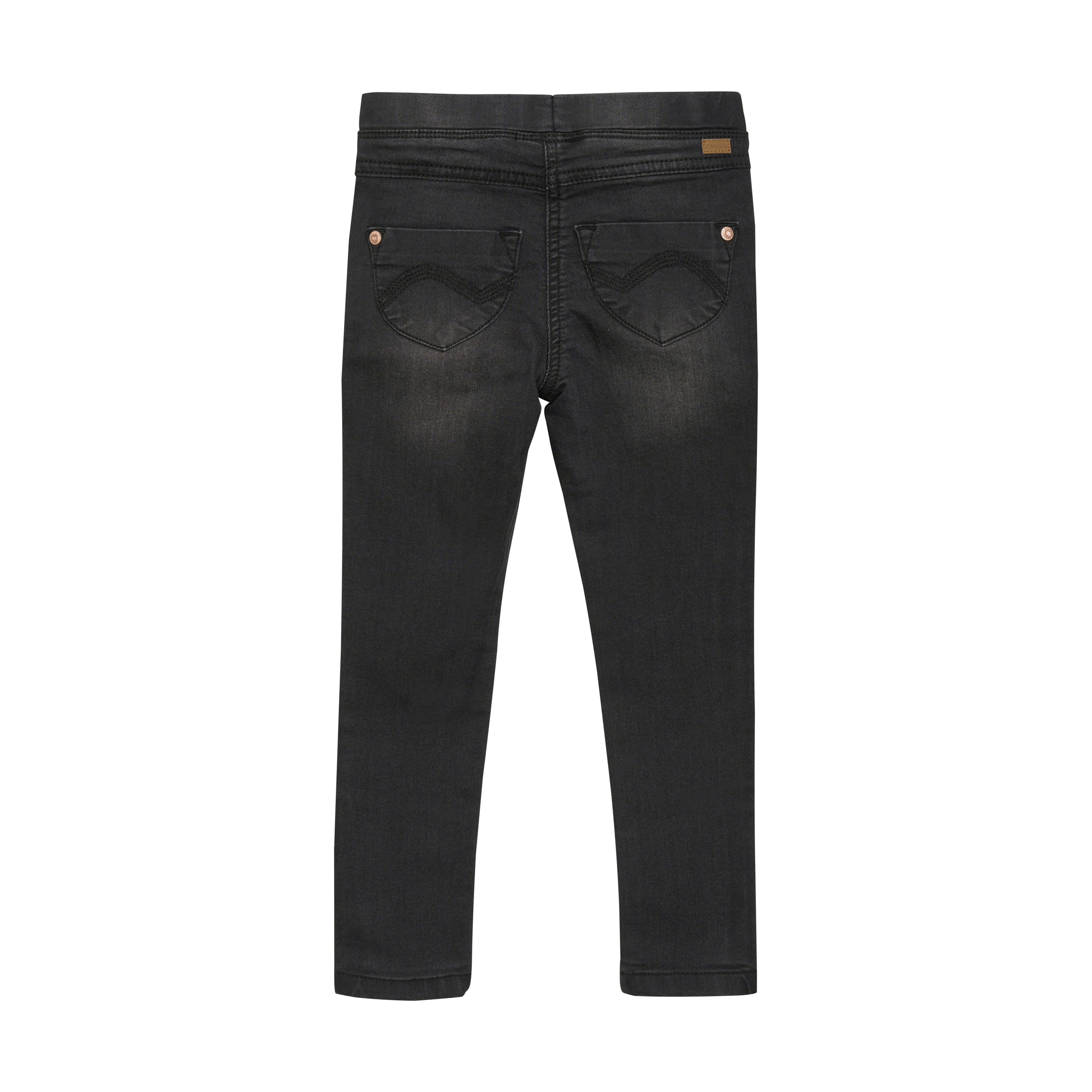 Stretchiga Jeggings Grey Black