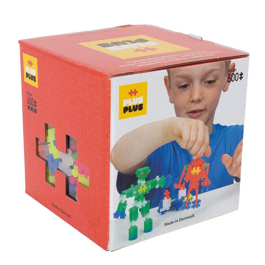 600-Piece Plus-Plus® Neon Mix