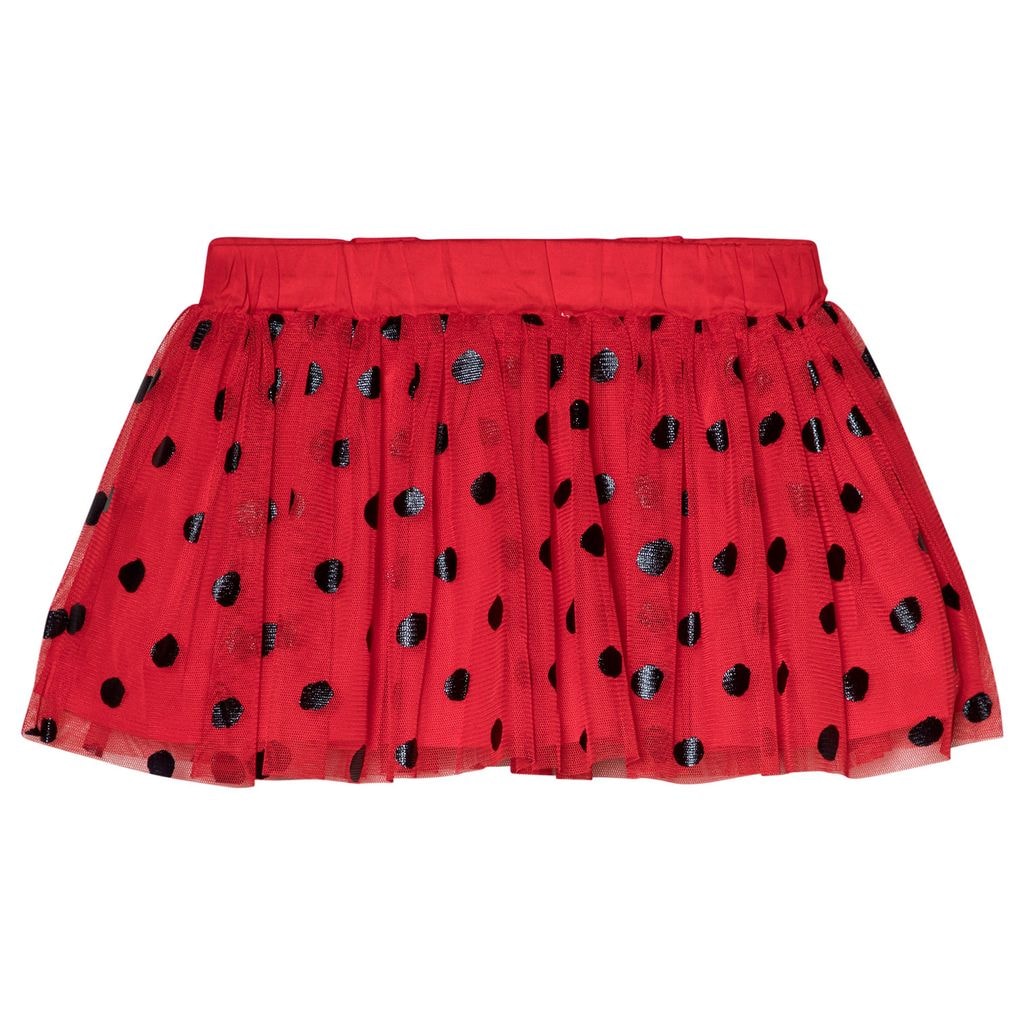 Honey Skirt with Ladybird Dots Red