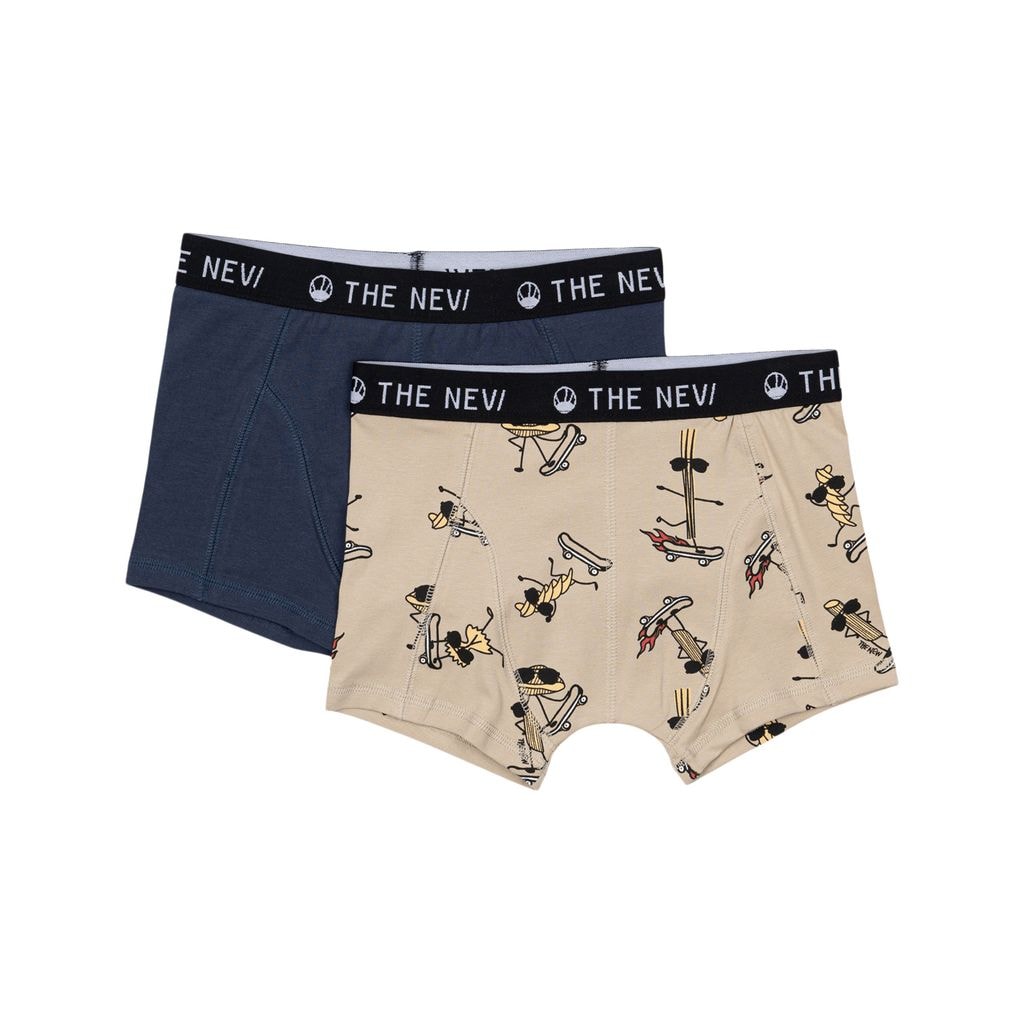GOTS Boxershorts 2-pak Mood Indigo