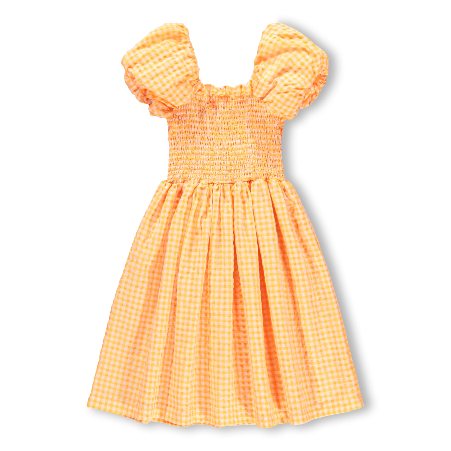 Cherisla Klänning Orange Check