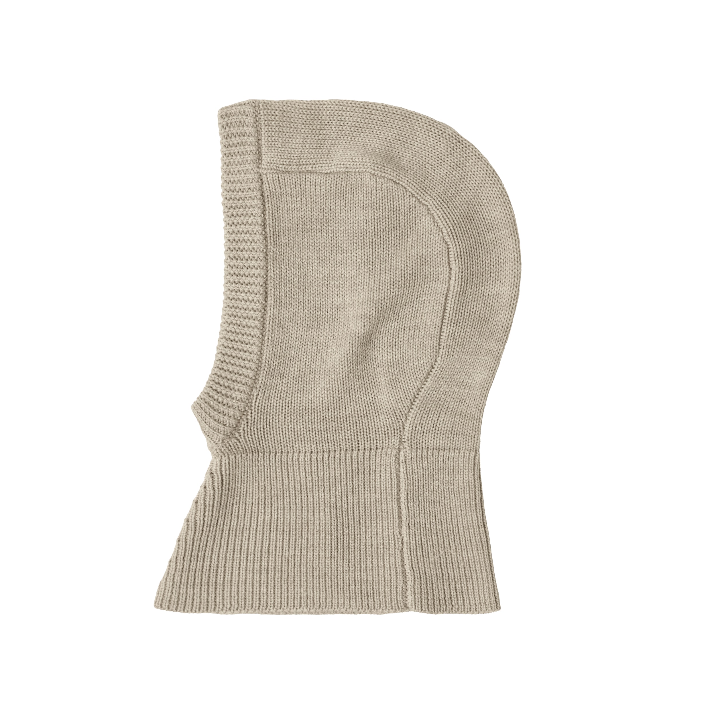 Baby Balaclava I Ull Oat Melange