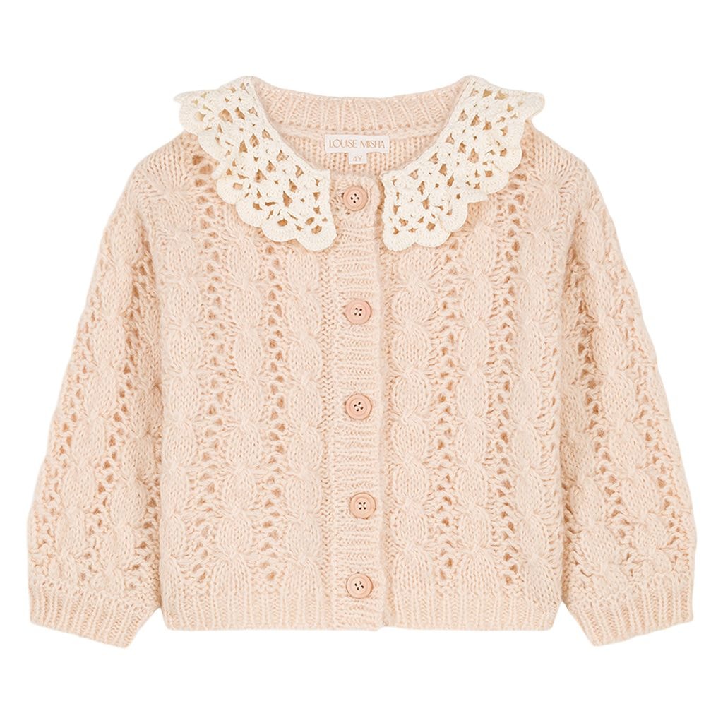 Ascalia Baby Cardigan Blush