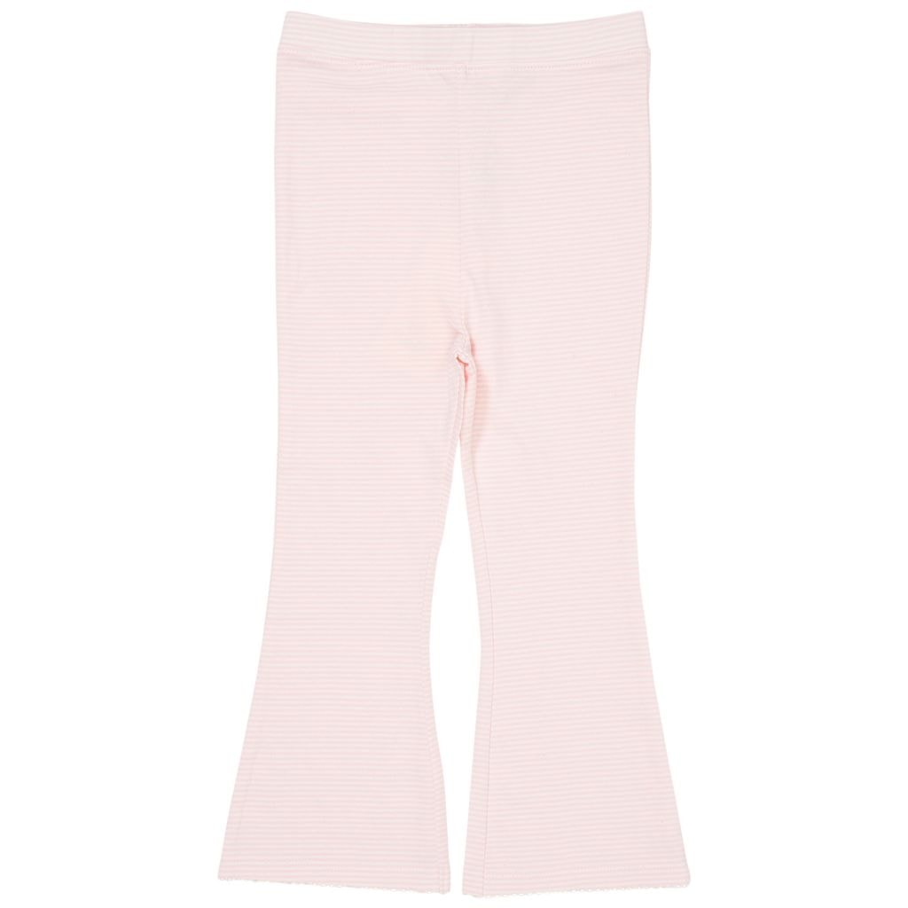 Striped Flare Pants Ballerina Cream Stripe