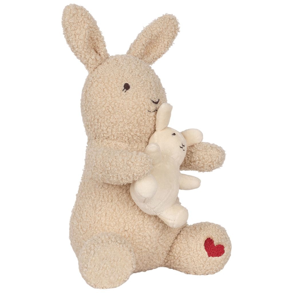 Bunny With Music Box Beige