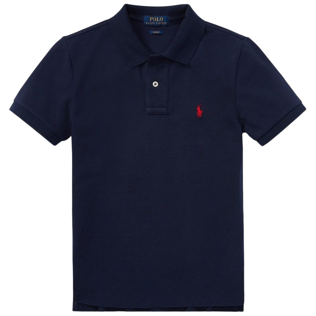 The Iconic Mesh Polo Shirt Refined Navy