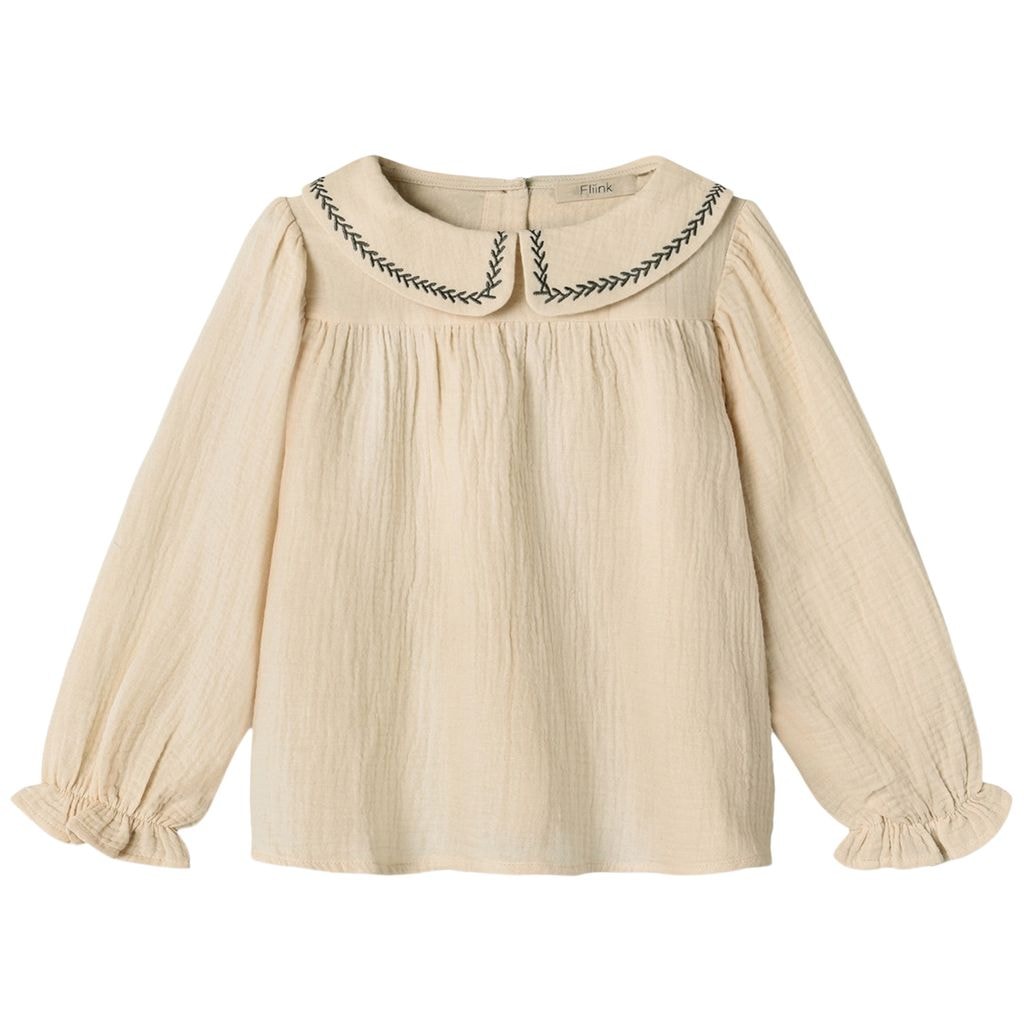 Amour Långärmad Blus SANDSHELL