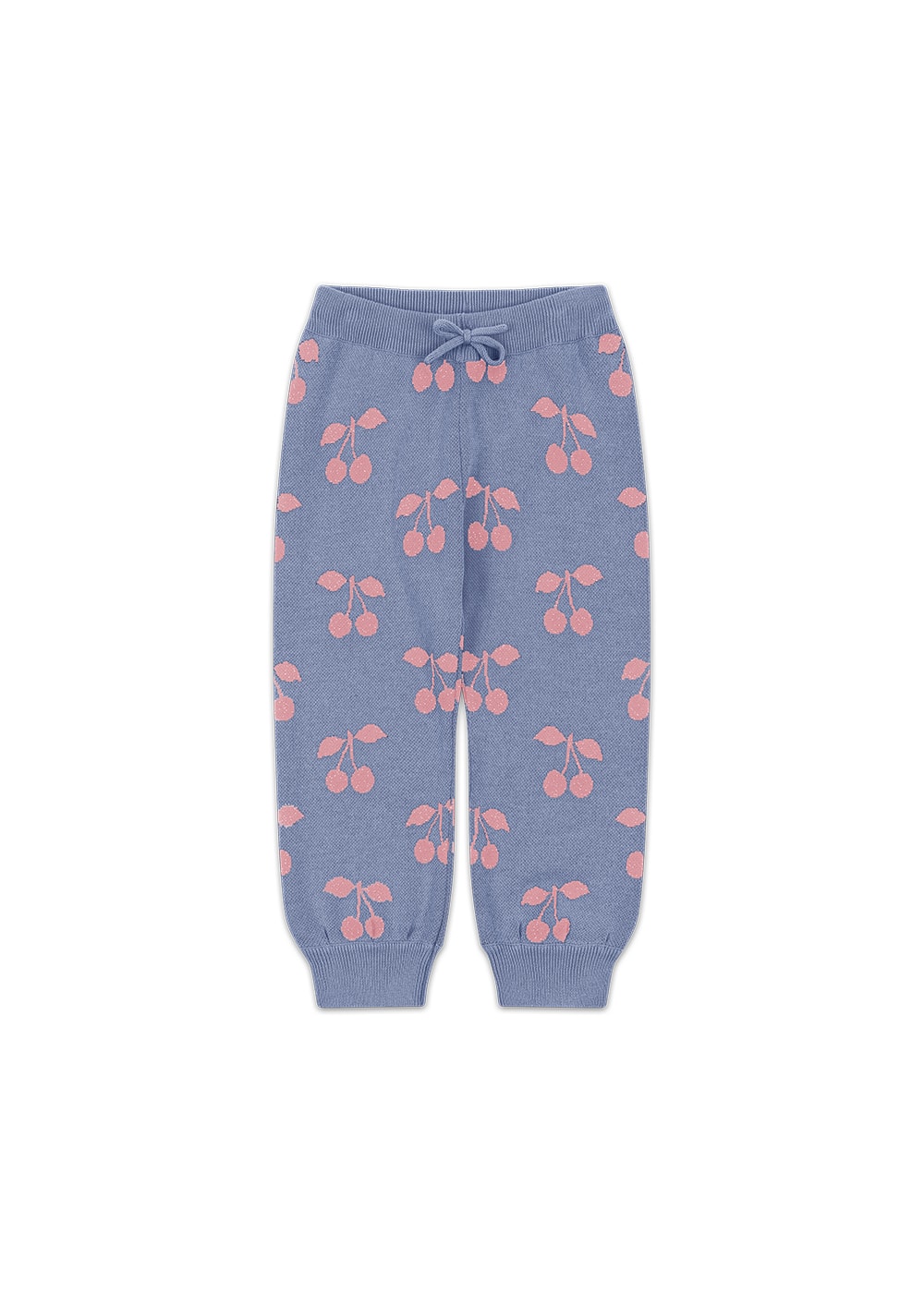 Lapis Knit Pants Gots Purple Impression