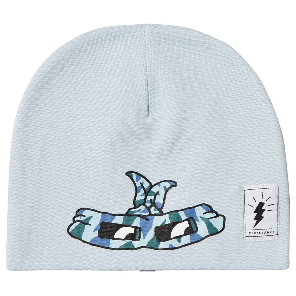JERSEY BEANIE WITH (CAMO MASK) baby blue Lue Baby blue