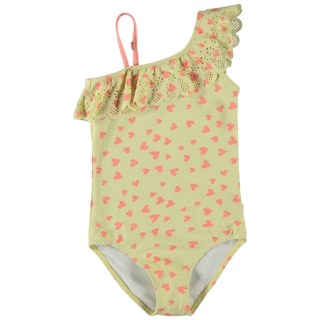 Net Badedragt Yellow Passion