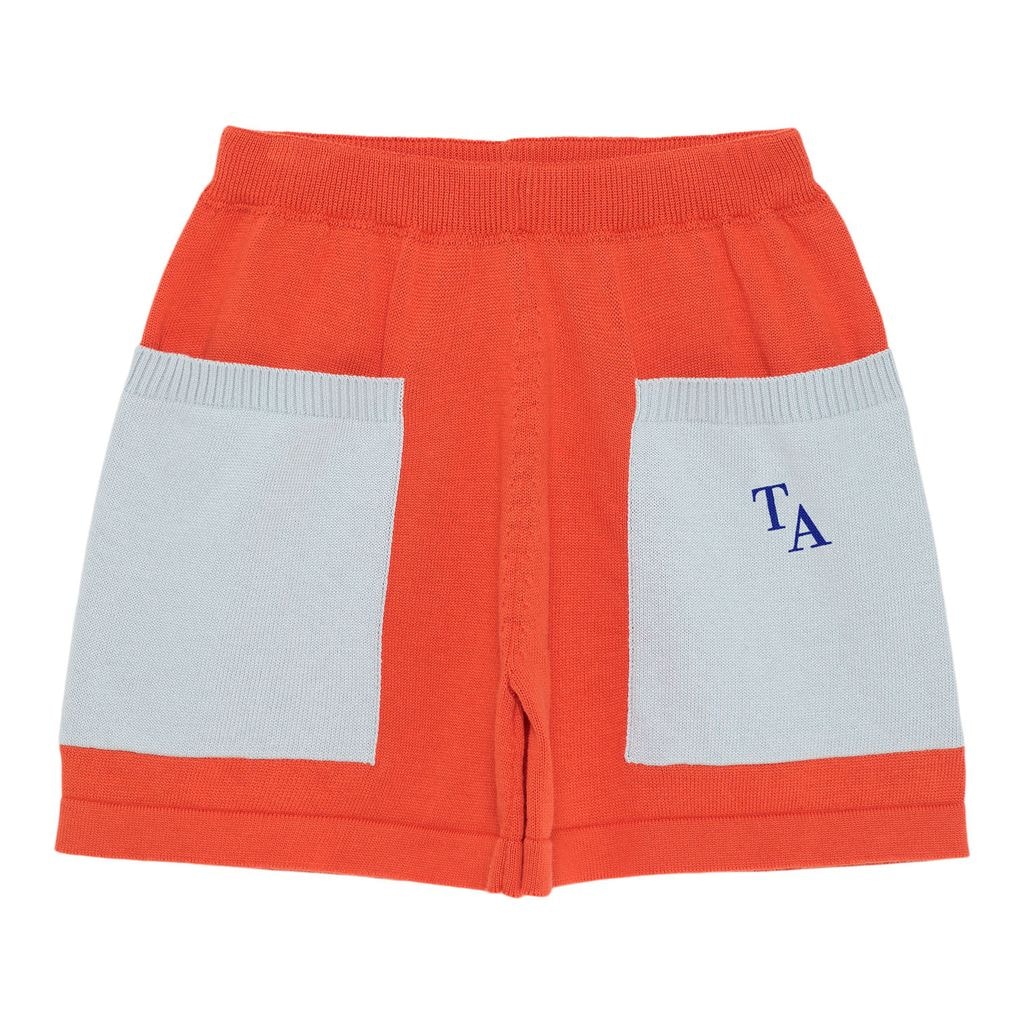 L'orangerie Knitted Shorts Orange