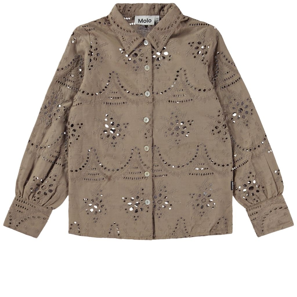 Runa Bluse Moth Grey