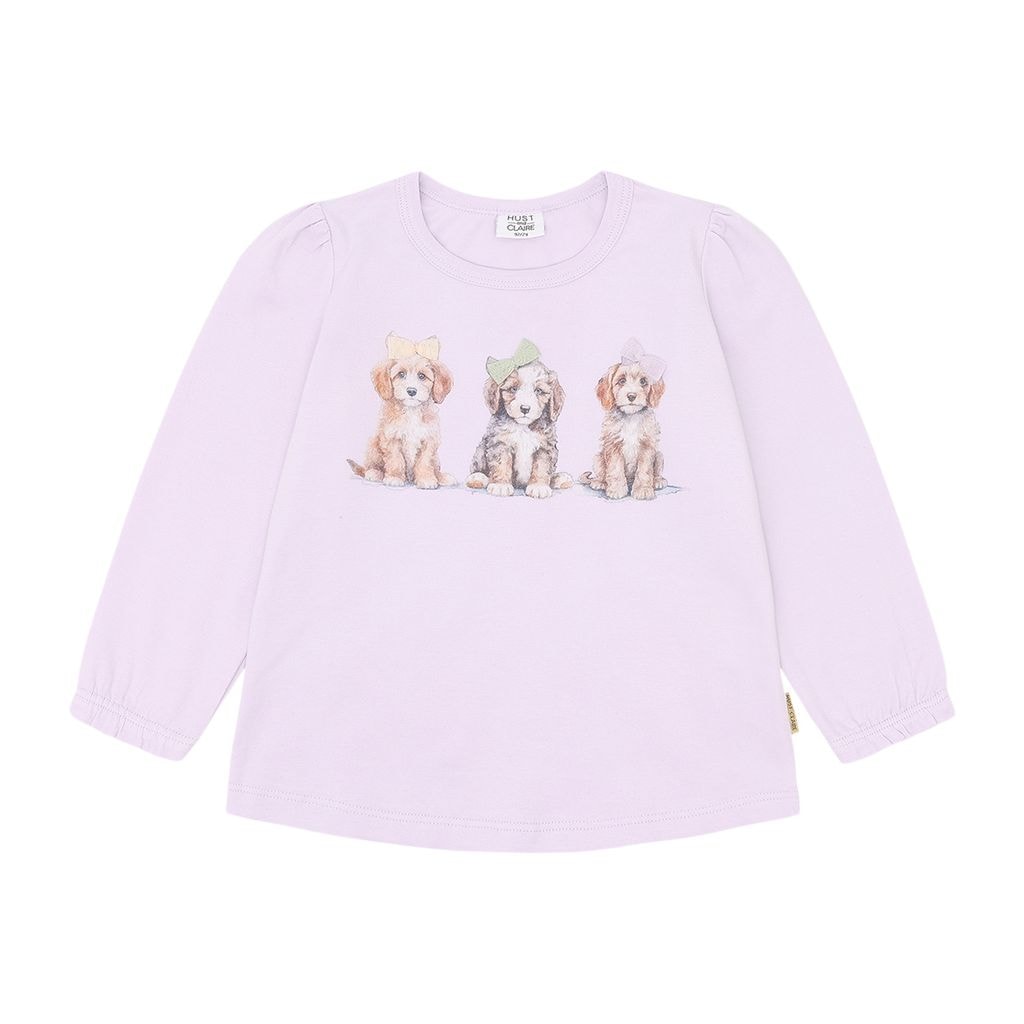 Alma Pitkähihainen T-paita Lavender