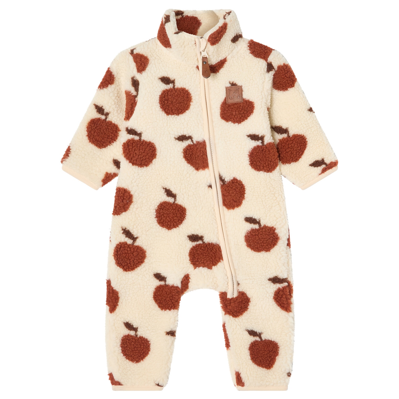 Austin Pile Fleece Coverall Apples