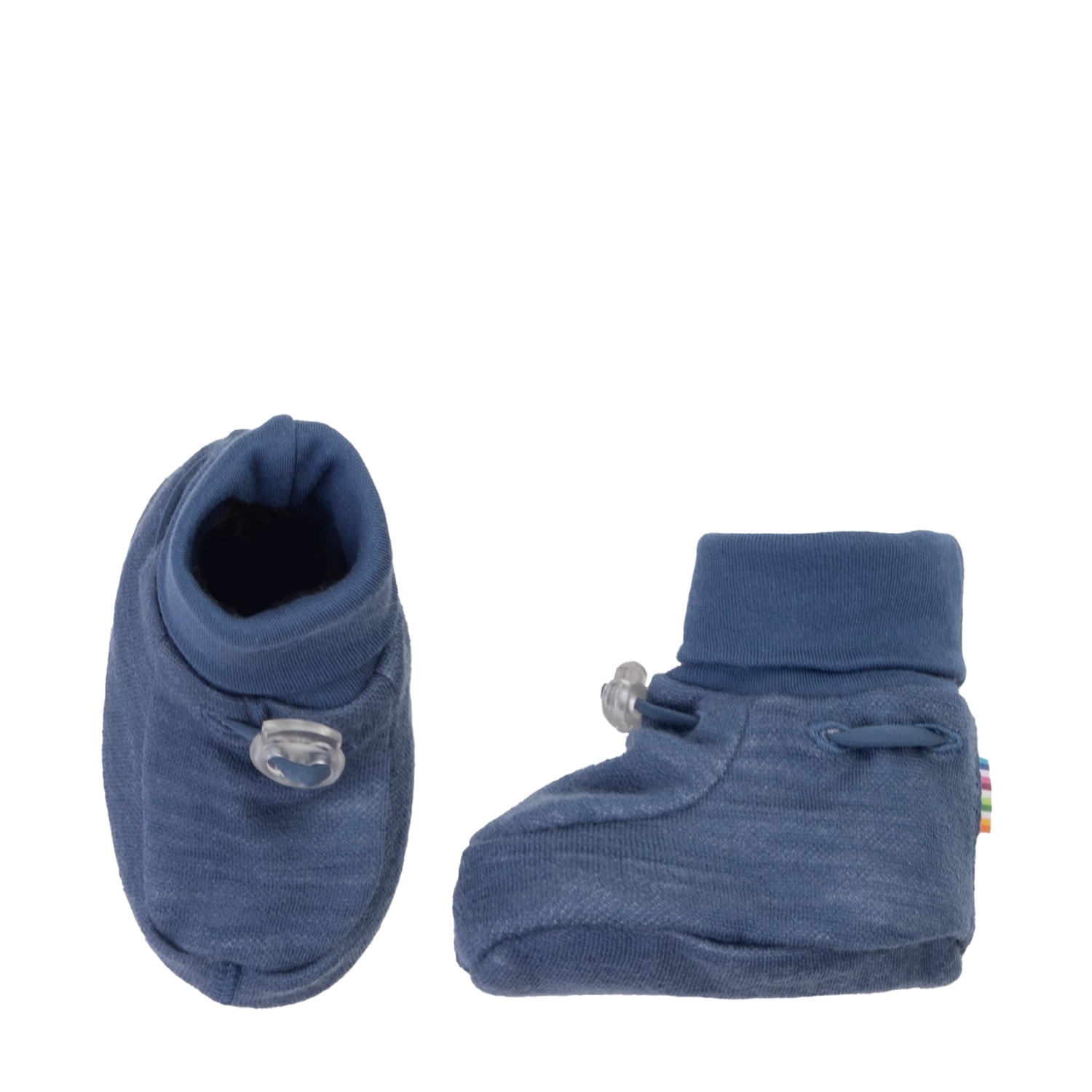 Kaksikerroksiset Villaiset Tossut Dark Blue