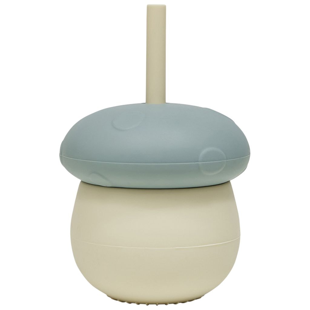 Mushroom Cup Offwhite/Blue