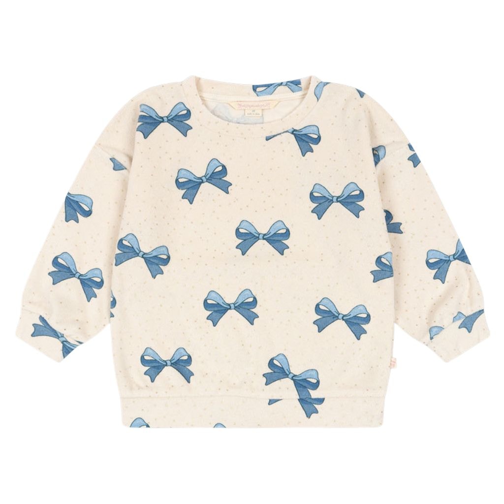 GOTS Itty Sweatshirt Bowie Blue Gold