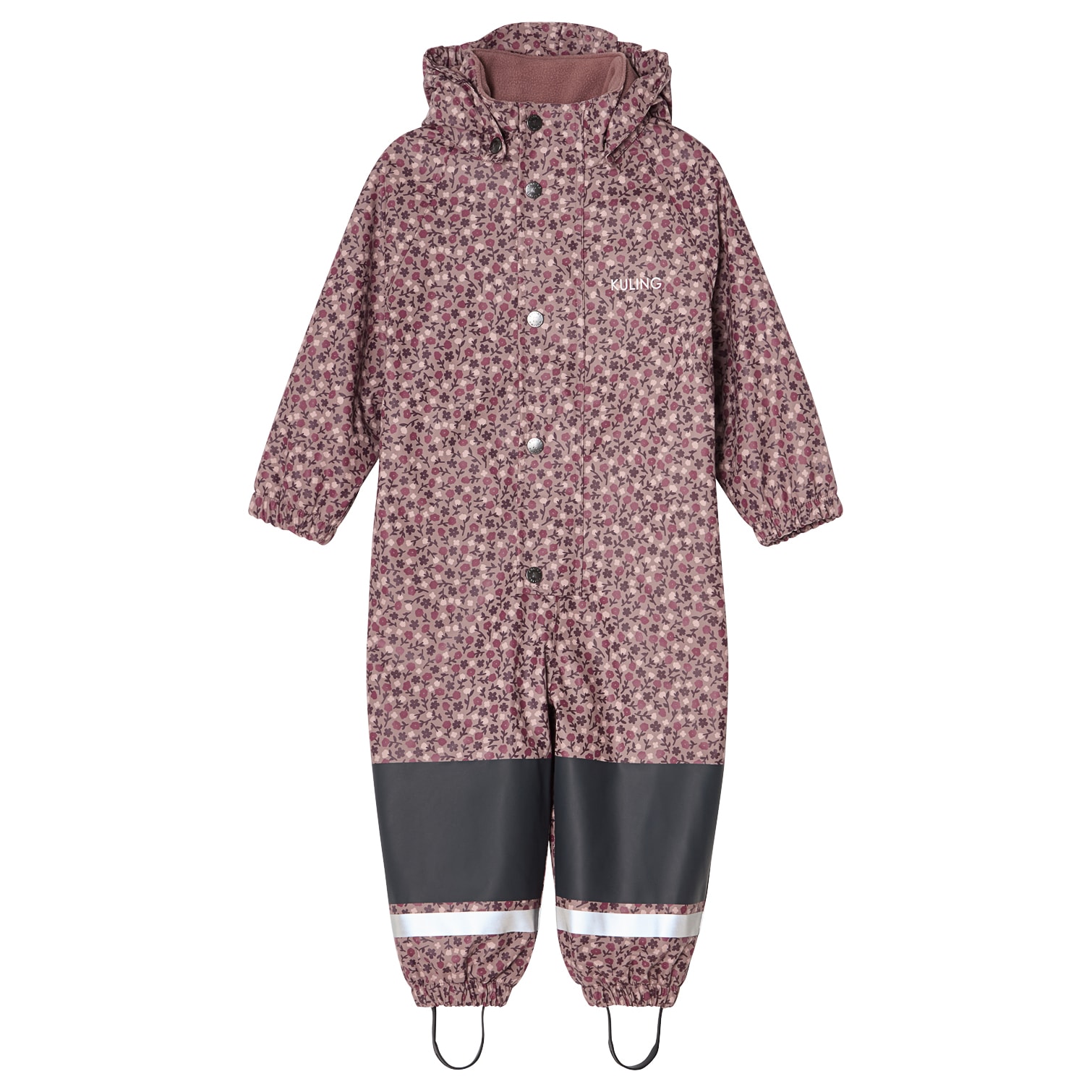 Douglas Lined Rain Coverall Lilac Flower