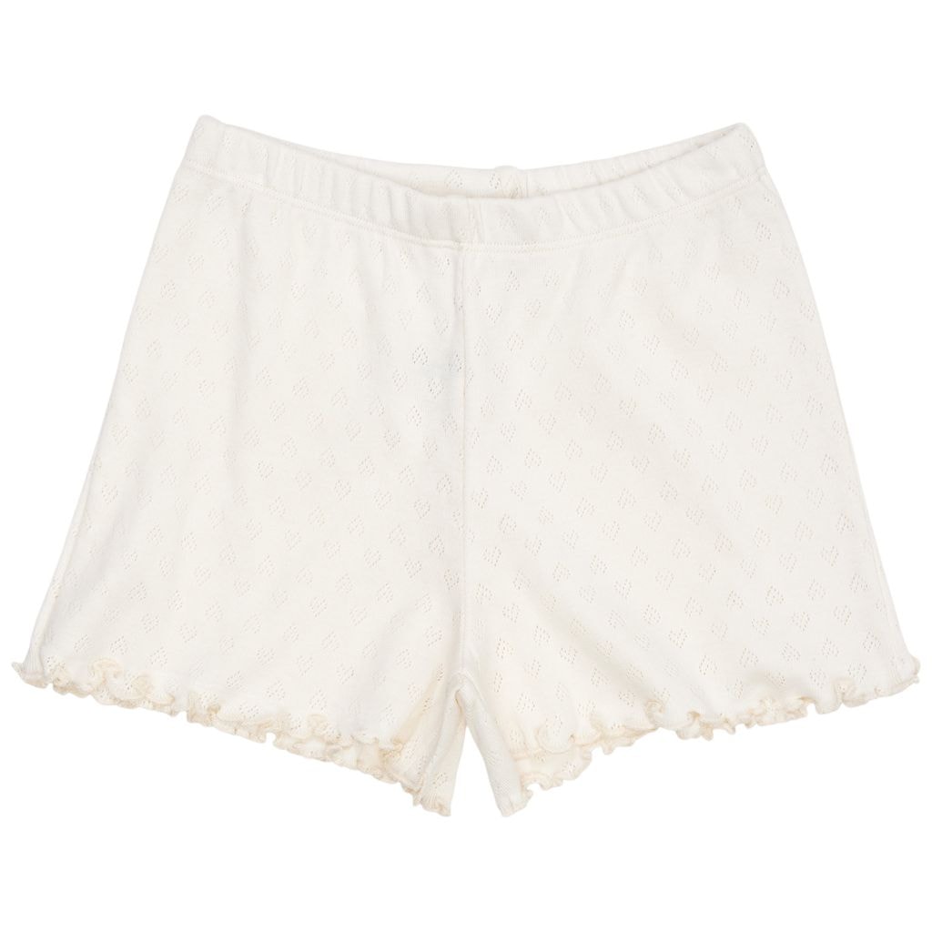 Shorts In Pointelle Cream