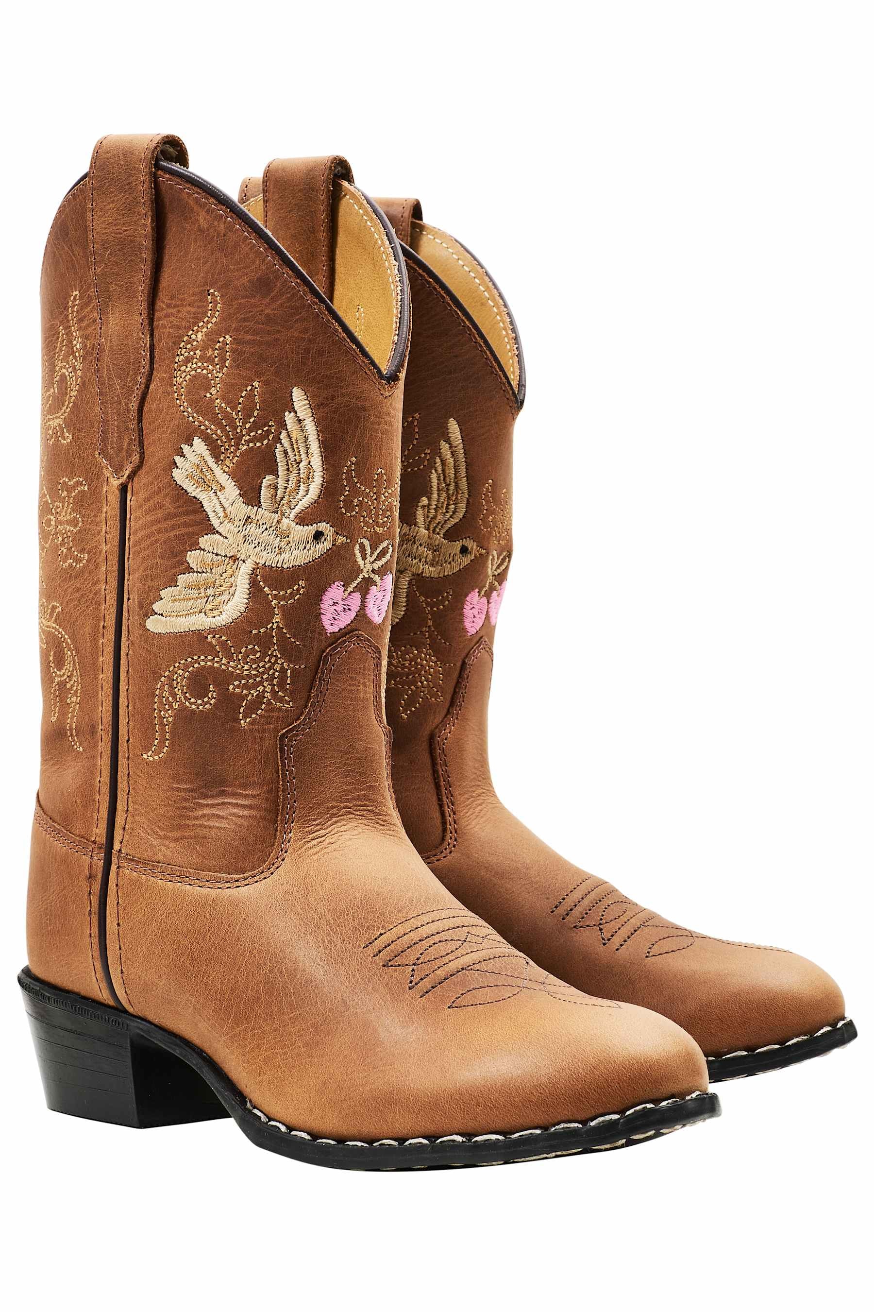 Limited Cowboy Boots Cognac Dove