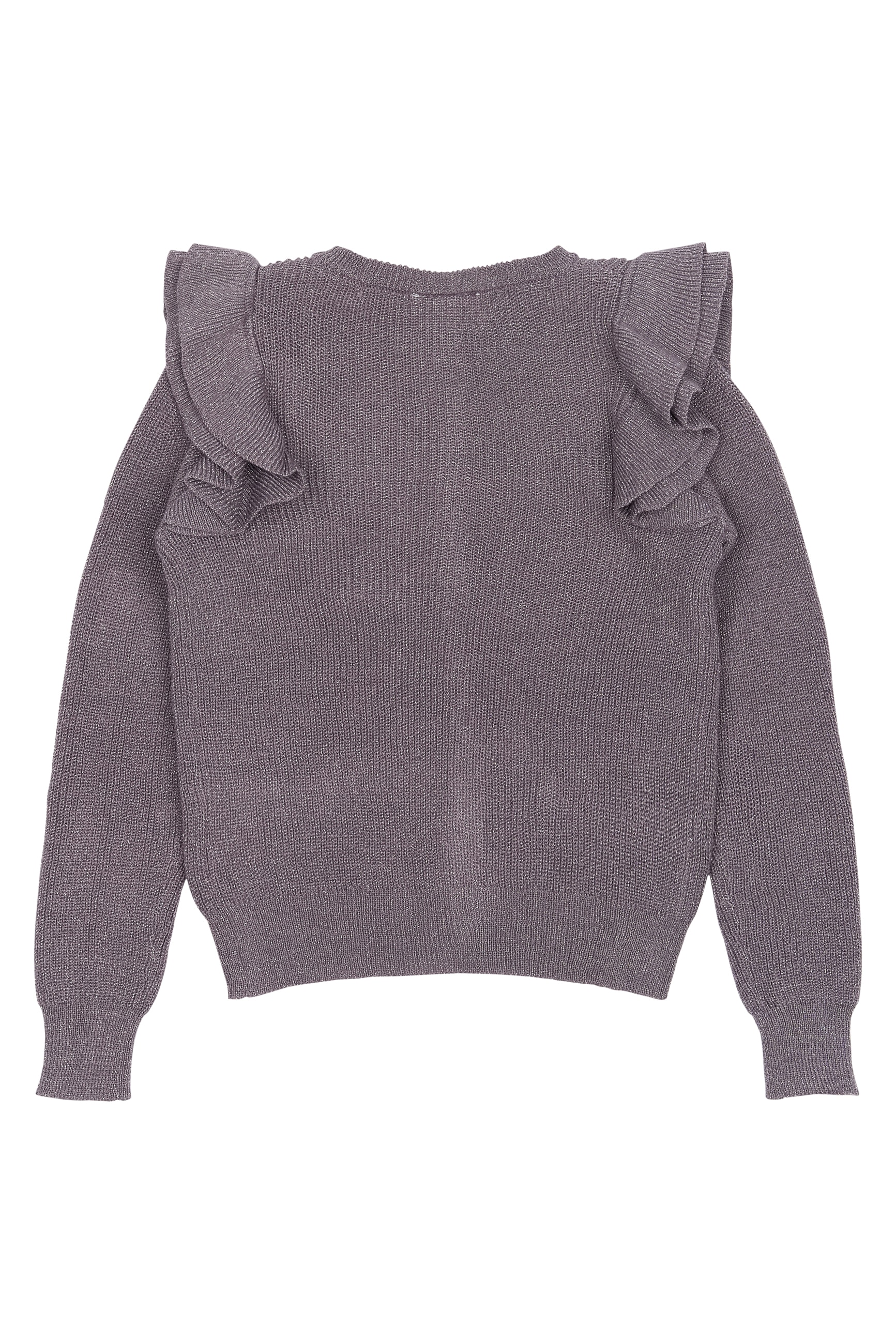 Perla Stickad Kofta Gray Ridge