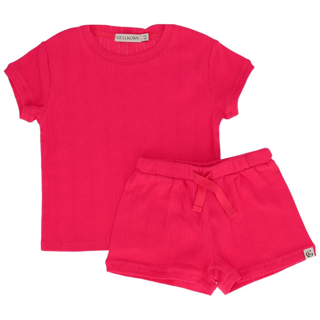 Cleve Sæt Med Tøj Raspberry