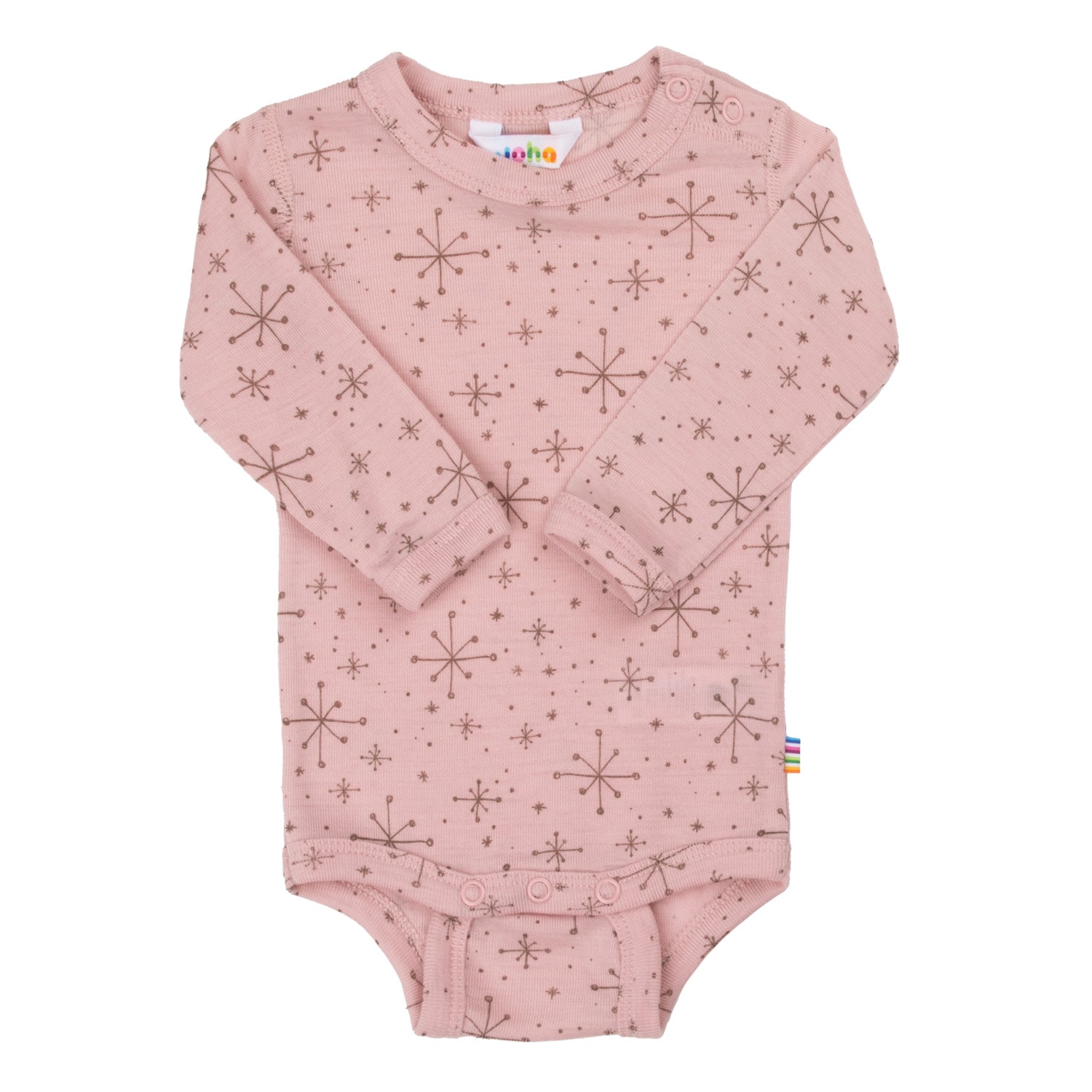 Wool Long-sleeved Body Rosa 