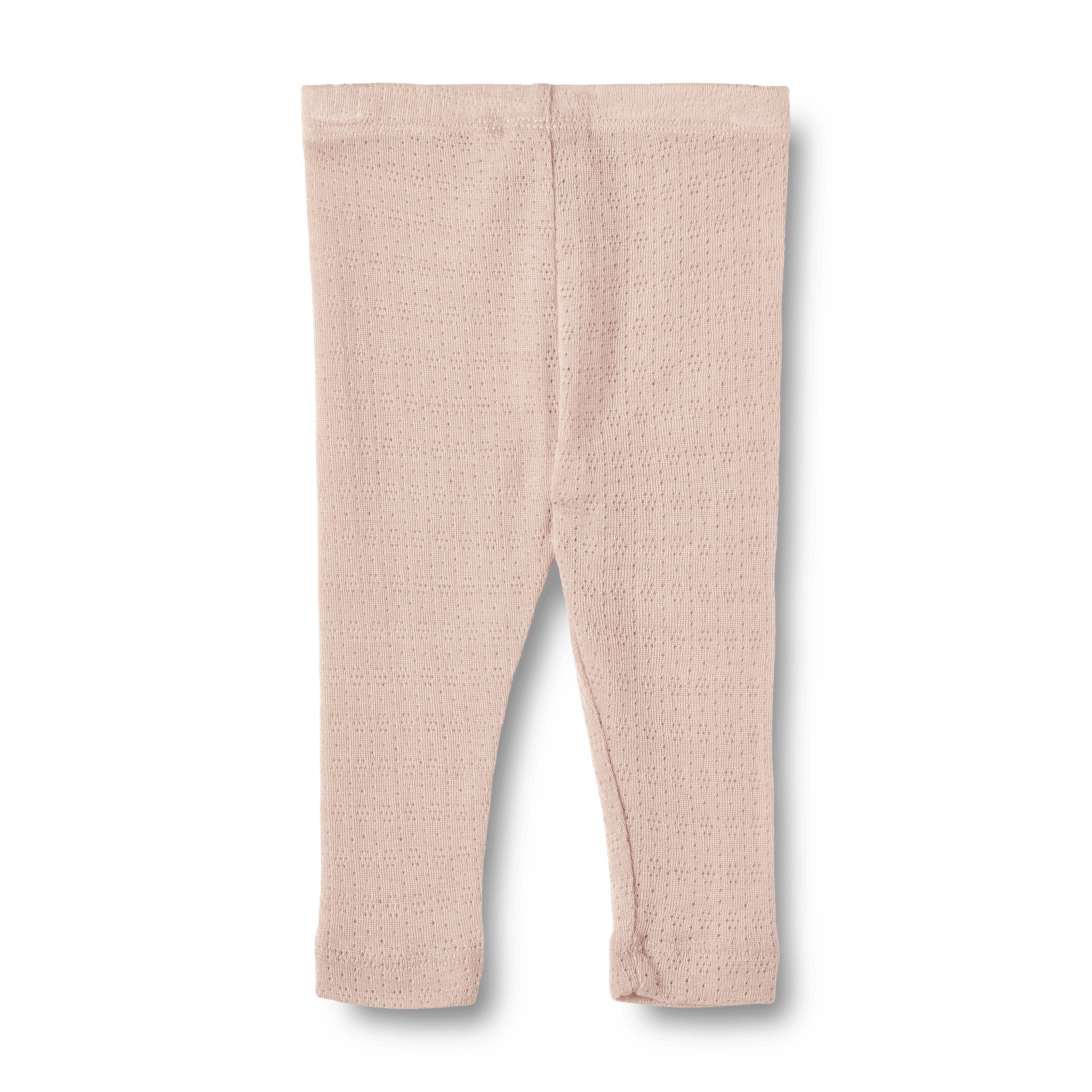 Agi Leggings I Ull Och Silke Pale Lilac
