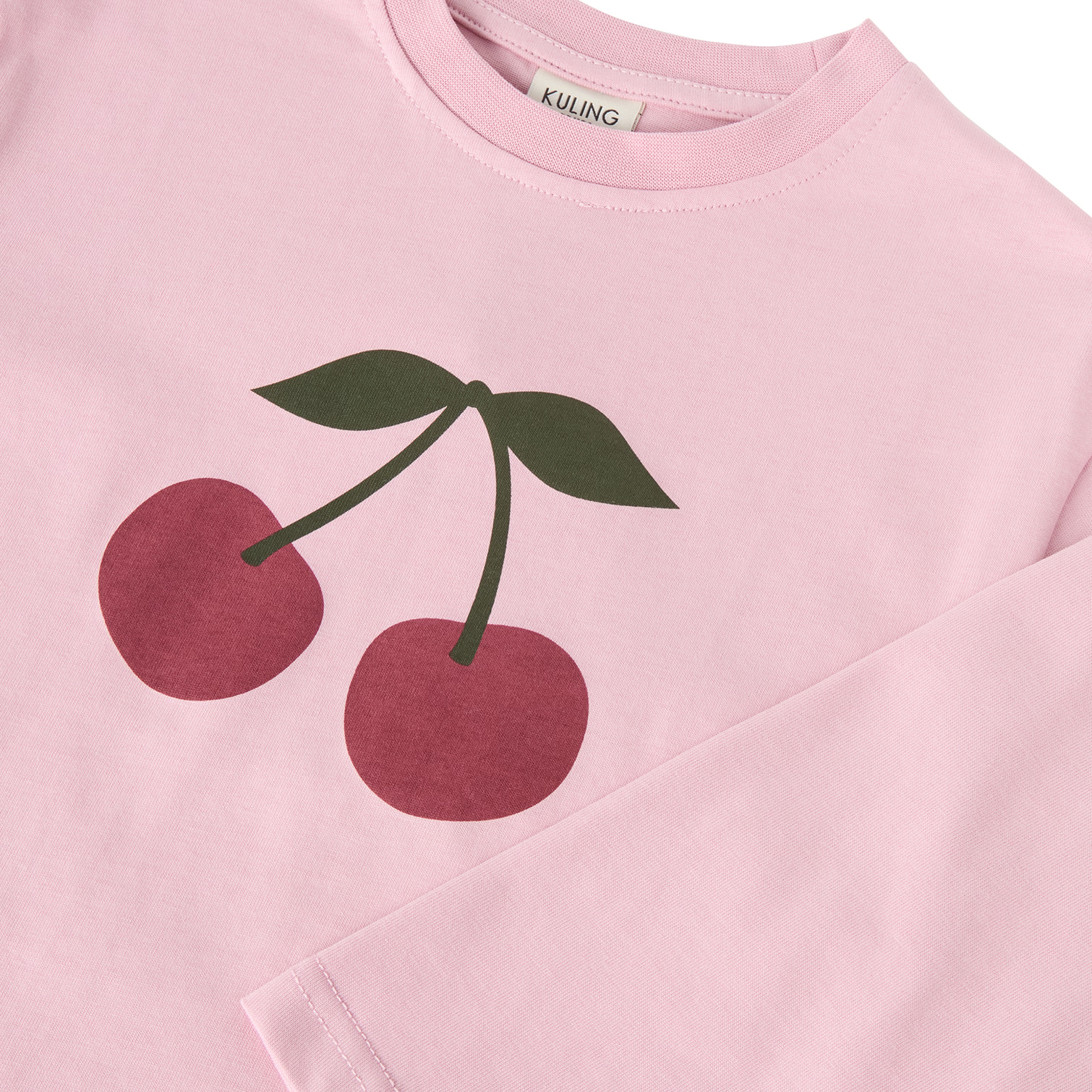 Granada LS T-Shirt Heavy Cotton Dusty Pink Cherry