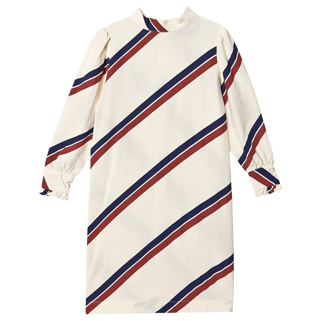 Stripes Triton Dress Raw White Stripes